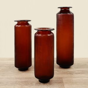 فازة زجاجية للزهور