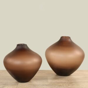 مزهرية شفافة