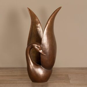 إناء زهور على شكل بجعة