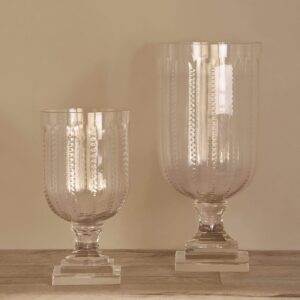 مزهرية زجاجية هريكان