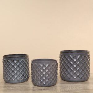 إناء زهور خزفي