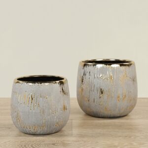 وعاء سيراميكي دائري