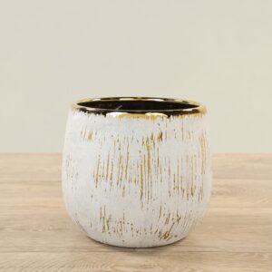 وعاء سيراميكي دائري