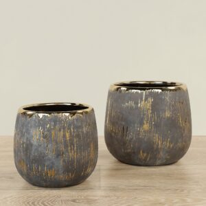 وعاء سيراميكي دائري