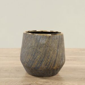 وعاء سيراميكي دائري