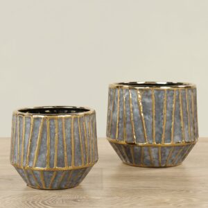 وعاء سيراميكي دائري