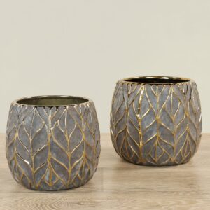 وعاء سيراميكي مستدير