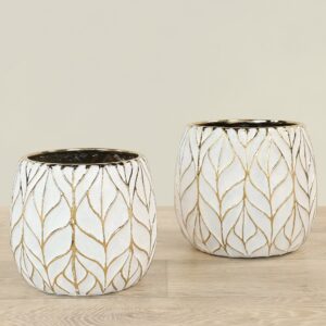 وعاء سيراميكي مستدير