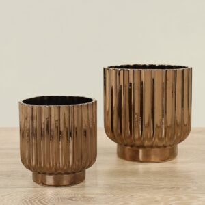 وعاء سيراميك مستدير