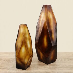 مزهرية من الزجاج