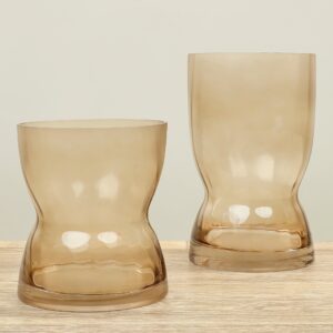 مزهرية زجاجية أنيقة