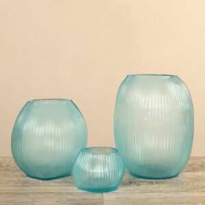 زجاج منفوخ يدوي الصنع