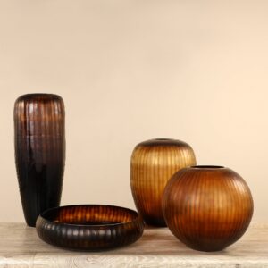 زجاج منفوخ يدويًا