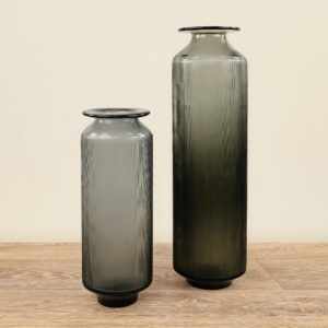 إناء زهور زجاجي