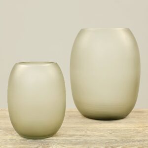 إناء زهور زجاجي