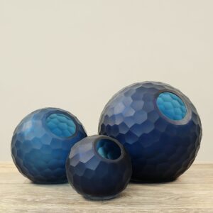 إناء زهور زجاجي