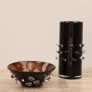 إناء زهور زجاجي