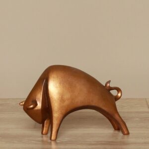 تمثال ثور زخرفي