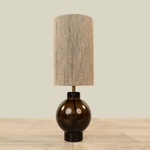 مصباح طاولة من الزجاج