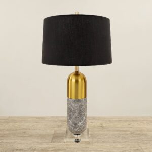 مصباح طاولة من الرخام