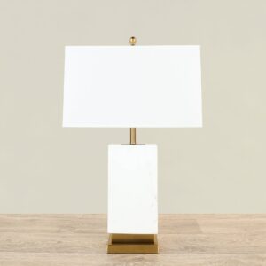 أباجورة بقاعدة رخامية