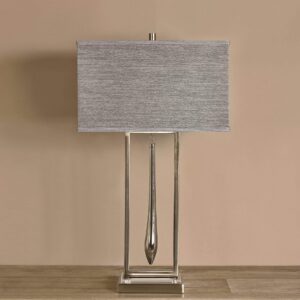 مصباح طاولة معدني - 24986