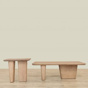 طقم طاولات: طاولة قهوة وطاولة جانبية