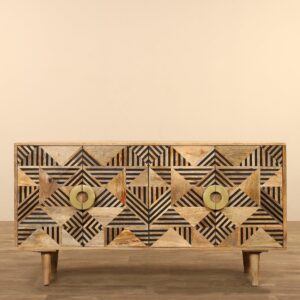 خزانة جانبية من الخشب