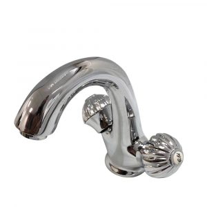 خلاط مغسلة بفتحة واحدة بتشطيب كروم - لين