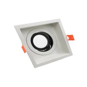 مانع توهج مفرد أبيض من الألمنيوم — لوكسيفاي