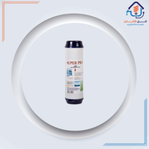 خرطوشة فلتر مياه بكربون حبيبي للمرحلة الثانية — صنع تايواني