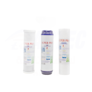 طقم فلاتر بديلة ثلاثية المراحل لأجهزة تحلية المياه المنزلية