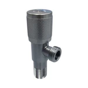 صمام زاوية ستانلس ستيل مزود بمنظم ضغط — تحكم متين في المياه