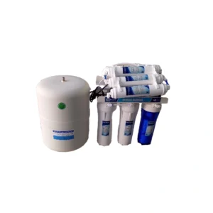 جهاز تنقية مياه منزلي متعدد المراحل بالتناضح العكسي — زد بي فلو + (أبيض)