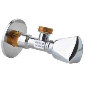 محبس زاوية هانزا سمارت بتشطيب كروم ألماني — جودة عالية ومتانة طويلة