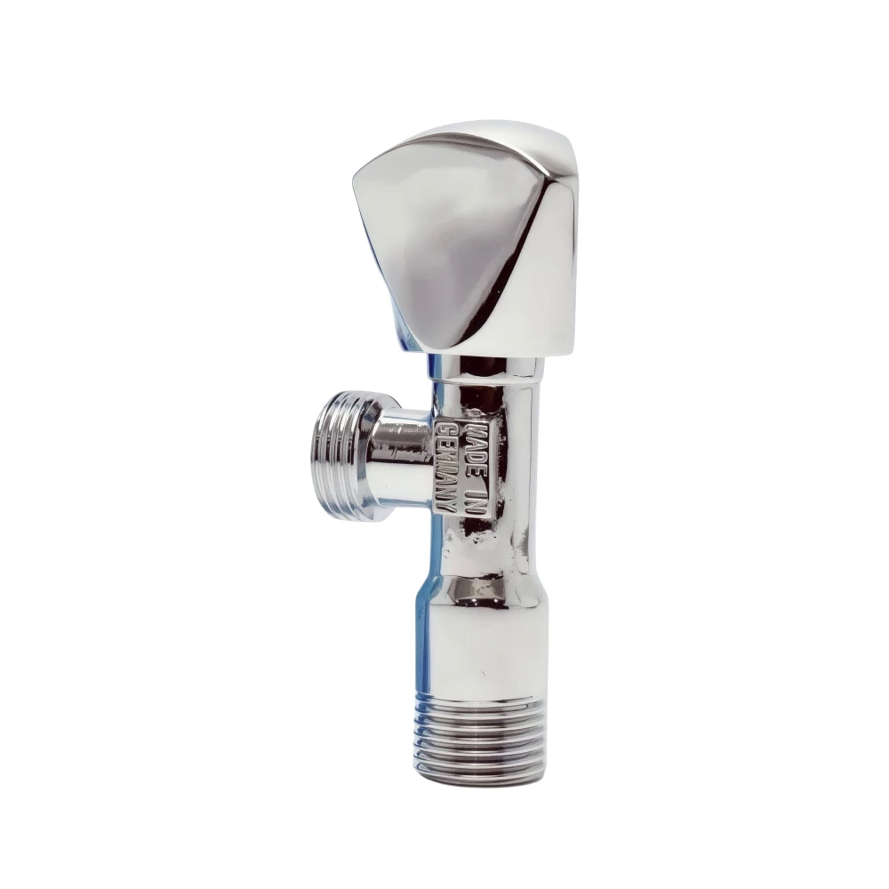 محبس زاوية نحاسي ألماني أصلي لمياه الشرب — مقاومة عالية ومتين للسباكة