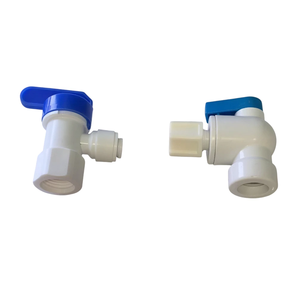 صمام خزان نظام تحلية المياه — تركيب مشمول — للاستخدام المنزلي — أبيض