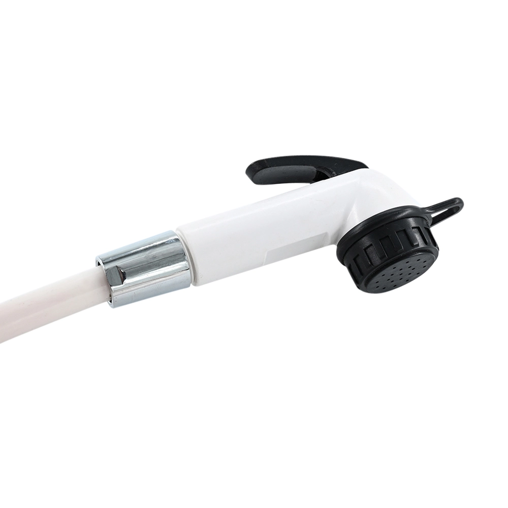 مسدس شطاف يدوي بايونير بتصميم متين من البلاستيك، أبيض وأسود