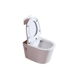 كرسي حمام معلق من ستامينا — أبيض بتصميم عصري