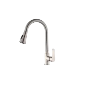 خلاط مطبخ عصري برأس قابل للسحب — ديراجو، كروم