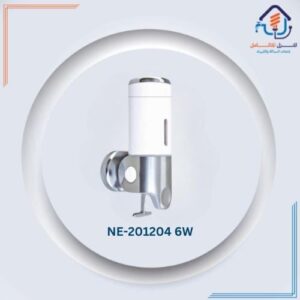 موزع صابون سائل تلقائي جداري — أبيض