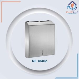 موزع مناديل للحمام بتصميم مربع عصري من ستيل مقاوم للصدأ