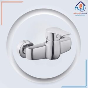 خلاط شطاف حمام بتصميم عصري وتشطيب كروم لامع