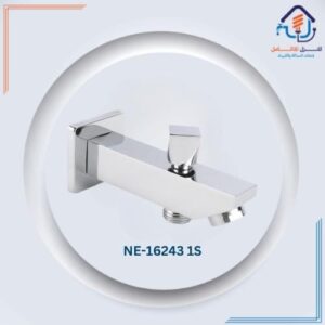 صمام دش مخفي مربع بتشطيب كروم لامع — ثنائي المخرج