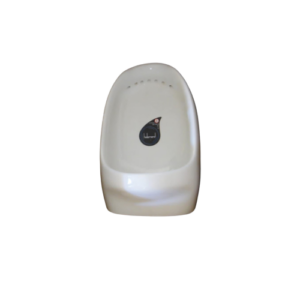 مبولة جدارية من السيراميك بتصميم عصري — أبيض