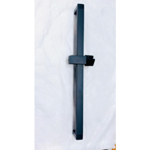 حامل حائط لسماعة الدش قابل للتعديل - أسود مطفي