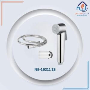 شطاف حمام مطلي بالكروم مقاوم للصدأ ومصمم لتحمّل ضغط ماء عالٍ