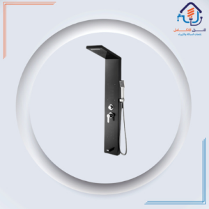 لوحة دش جدارية مربعة بنمط إيطالي — أسود