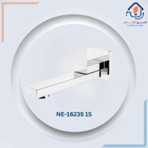 صمام دش مخفي بتصميم مربع عصري - كروم