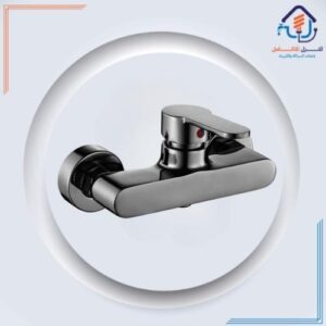 صنبور شطاف للحمام بتصميم عصري - رمادي